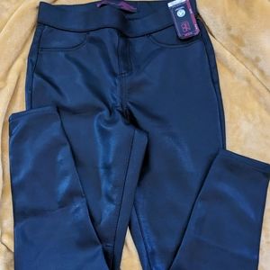 NWT No Boundaries faux leather pant